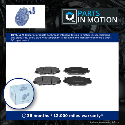 Brake pads set fits - brake, lexus