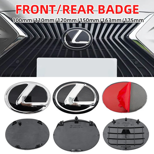 Car front bumper grille emblem - front,