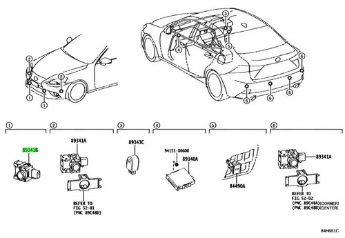 Genuine lexus ultrasonic - lexus,